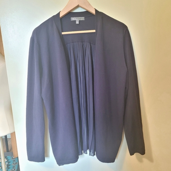 89th and madison navy blue cardigan Xl - Picture 3 of 6